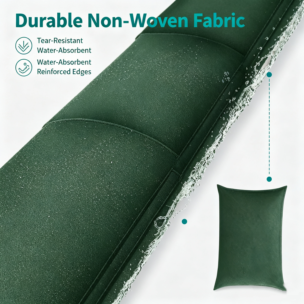 Water Activated Sandbags Flood - Flood Barrier Bag บทวิจารณ์และราคา