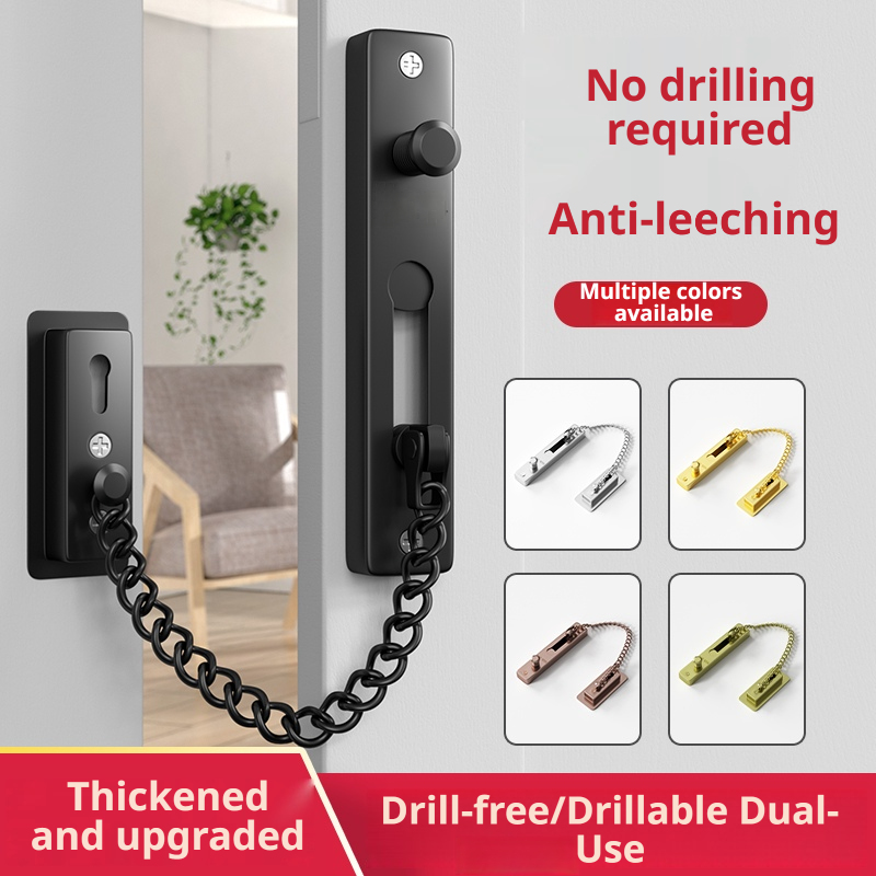 Heavy-Duty Polished Press Latc - Security Chain Door บทวิจารณ์และราคา