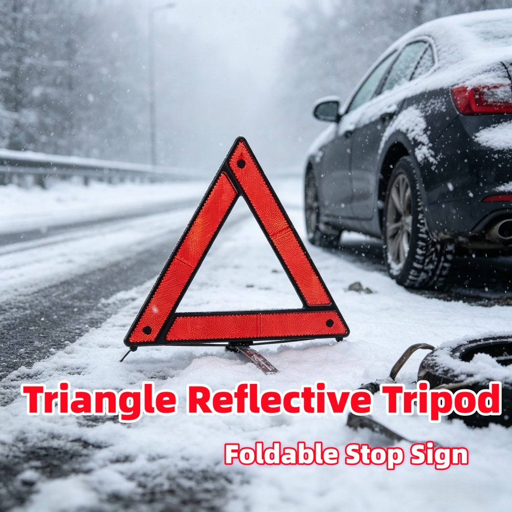 Red Reflective Car Tripod Fold - Emergency Exit Sign บทวิจารณ์และราคา