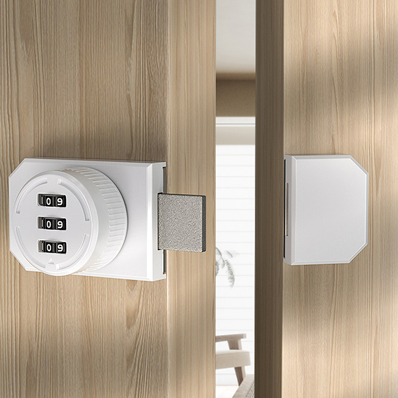 1 Set No-Punch Combination Doo - Medicine Cabinet Lock บทวิจารณ์และราคา