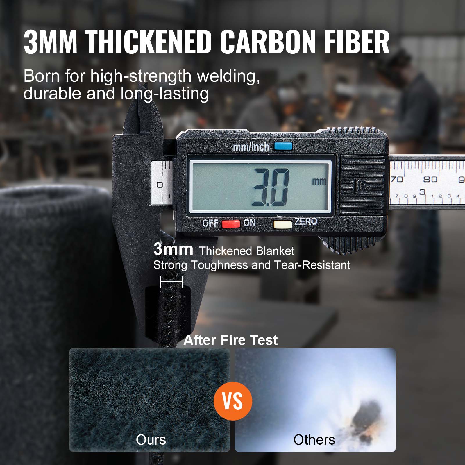 SucceBuy Carbon Felt Welding B - Fire Blanket Kitchen บทวิจารณ์และราคา