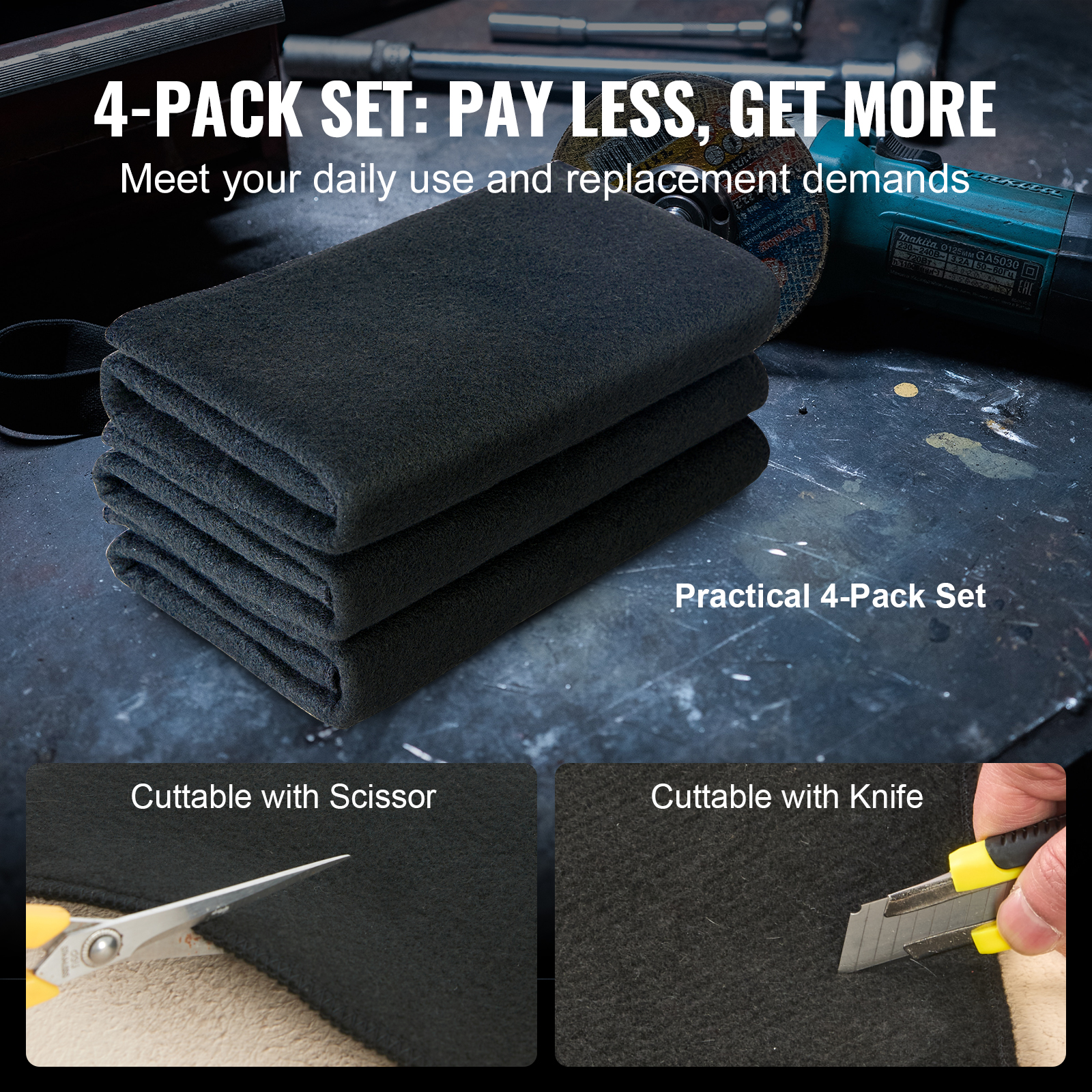 SucceBuy Carbon Felt Welding B - Fire Blanket Kitchen บทวิจารณ์และราคา