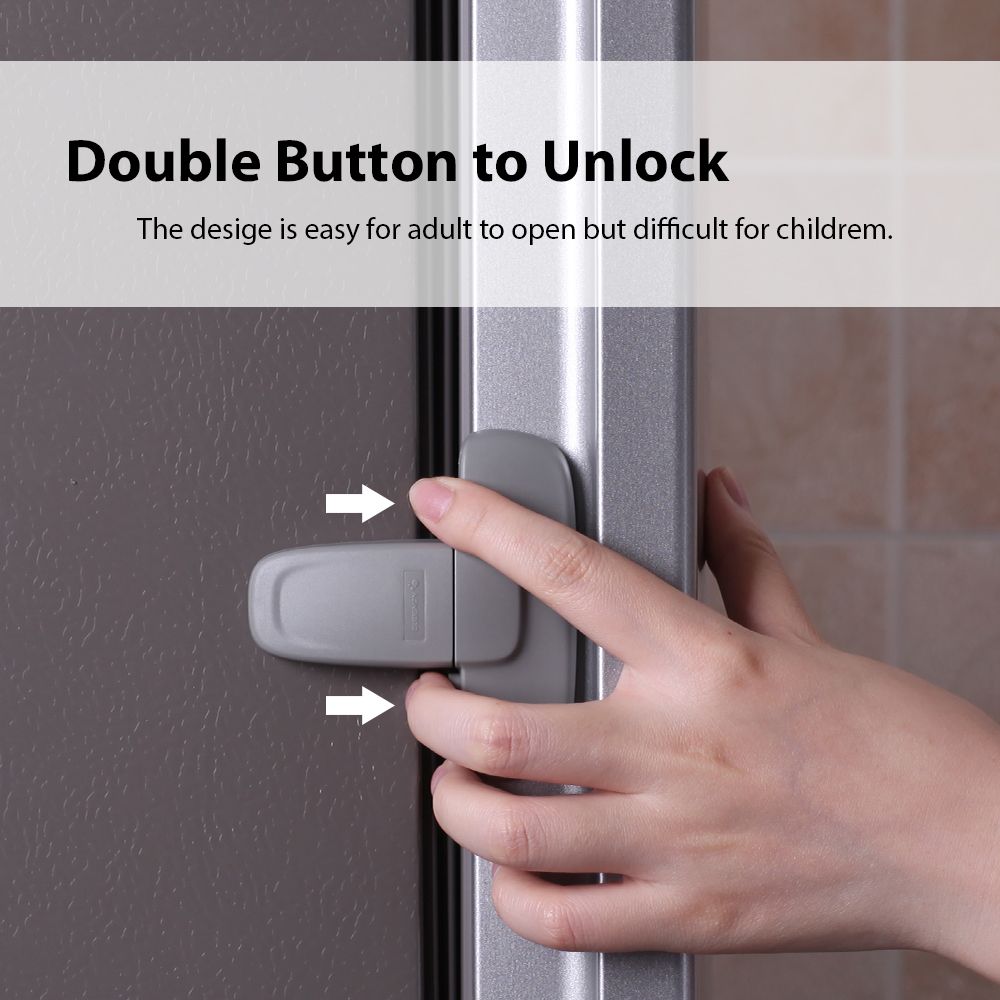 1Pcs Home Refrigerator Fridge  - Medicine Cabinet Lock บทวิจารณ์และราคา