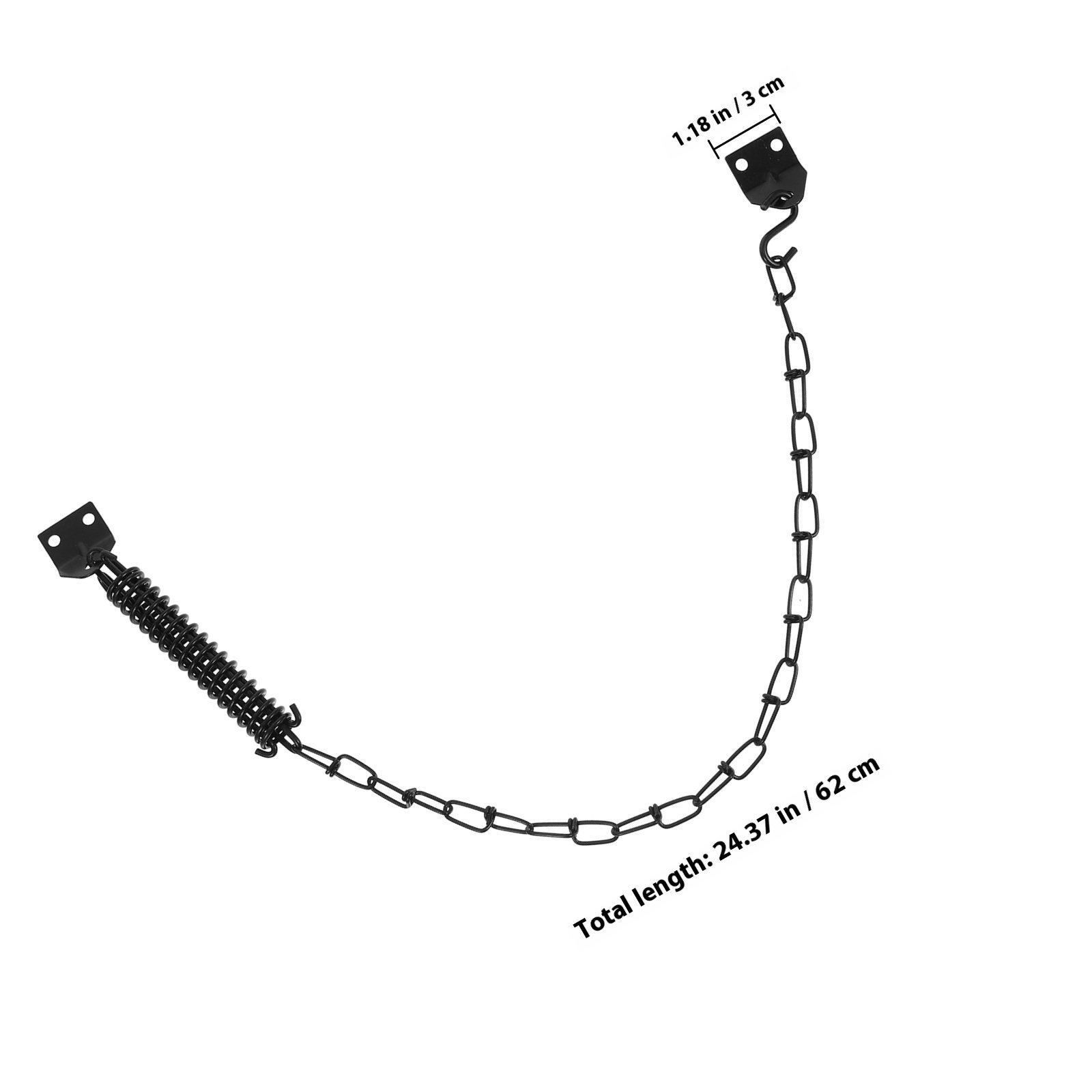 2Set Heavy Duty Windproof Door - Security Chain Door บทวิจารณ์และราคา