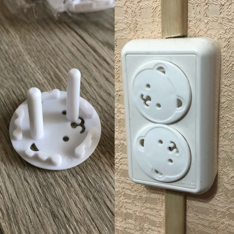 5/10PCS Cartoon Bear Outlet Co - Outlet Cover Baby บทวิจารณ์และราคา