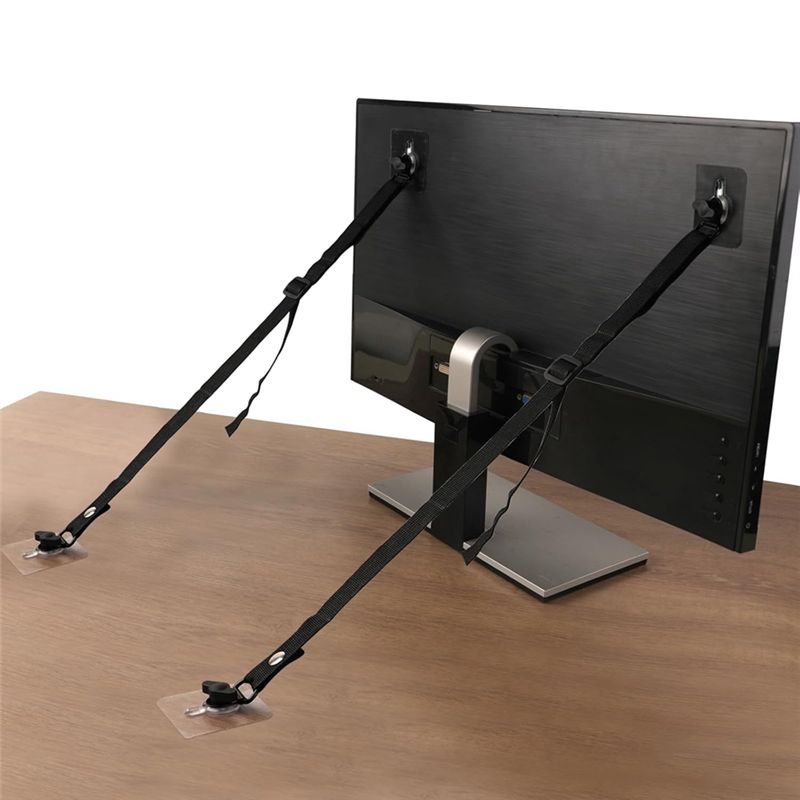 T23C No Drill Adhesive TV Safe - Earthquake Anchor Strap บทวิจารณ์และราคา