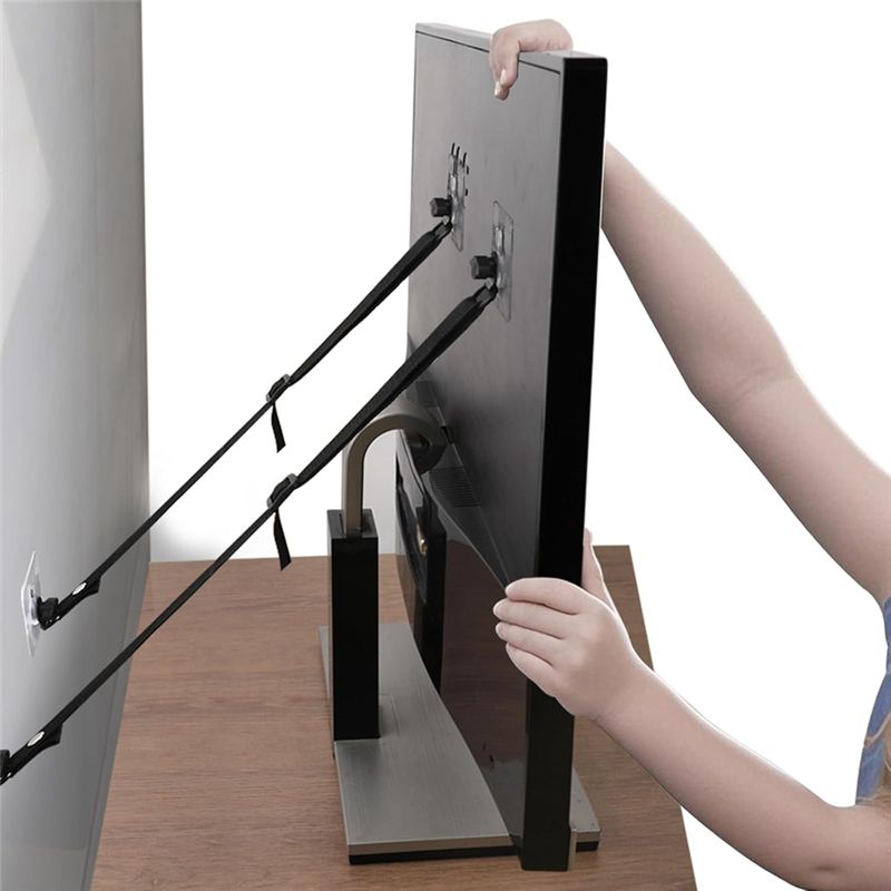 T23C No Drill Adhesive TV Safe - Earthquake Anchor Strap บทวิจารณ์และราคา