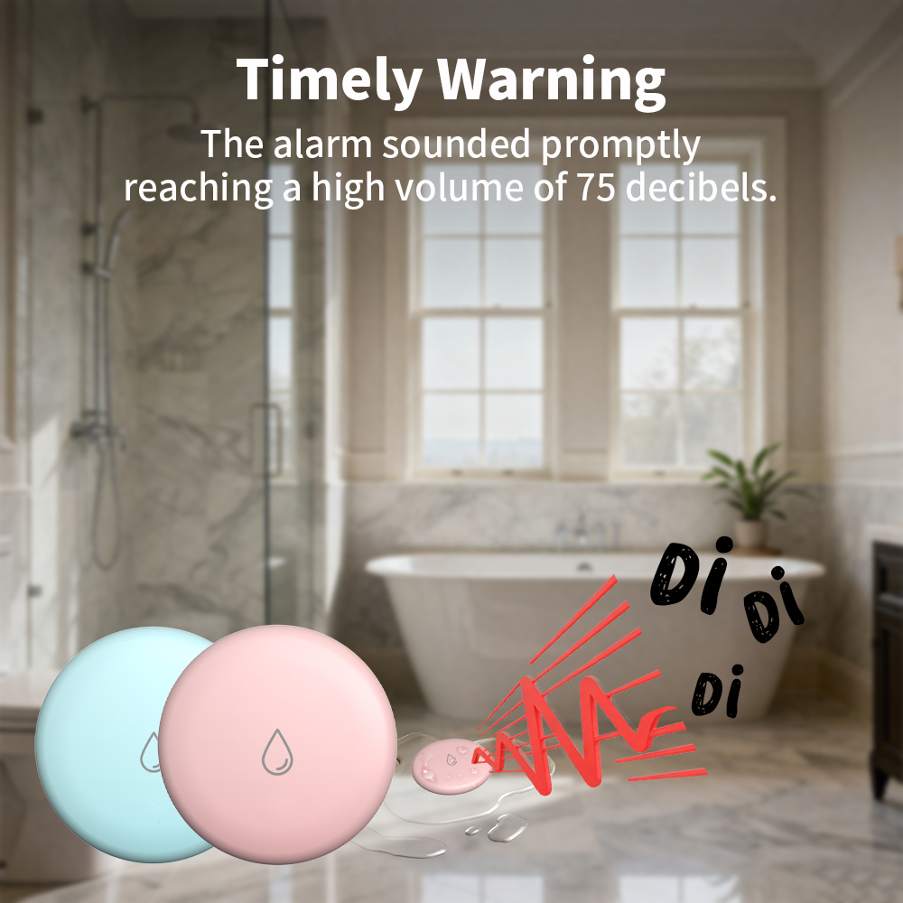 Zigbee Leakage Sensor LED Imme - Water Alarm Sensor บทวิจารณ์และราคา