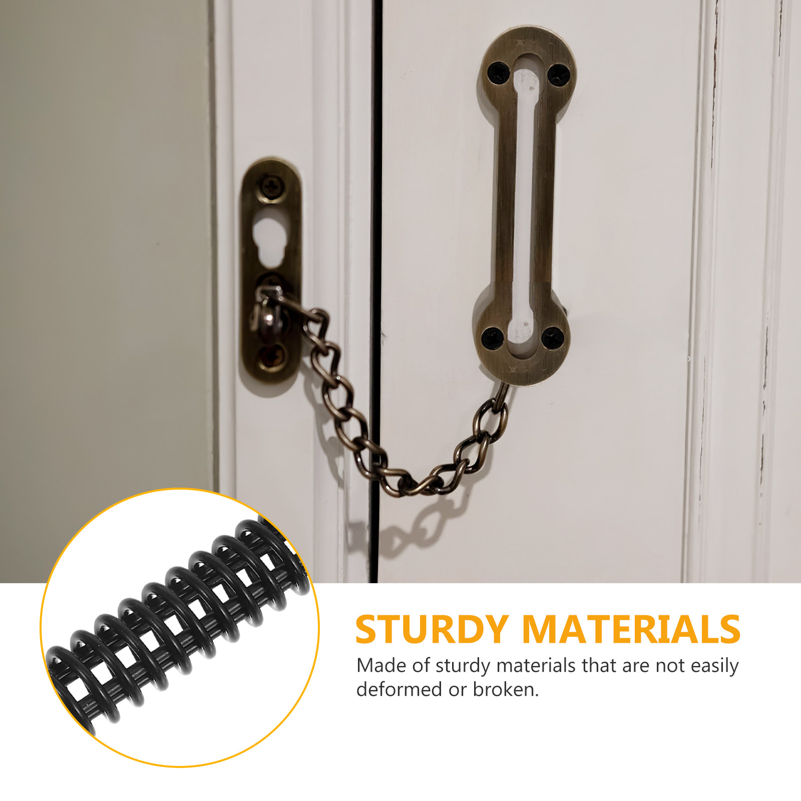 1Set Door Lock Chain Heavy Dut - Security Chain Door บทวิจารณ์และราคา