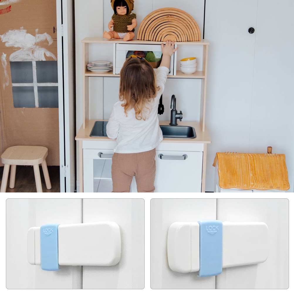 4Pcs Multifunctional Cabinet L - Medicine Cabinet Lock บทวิจารณ์และราคา