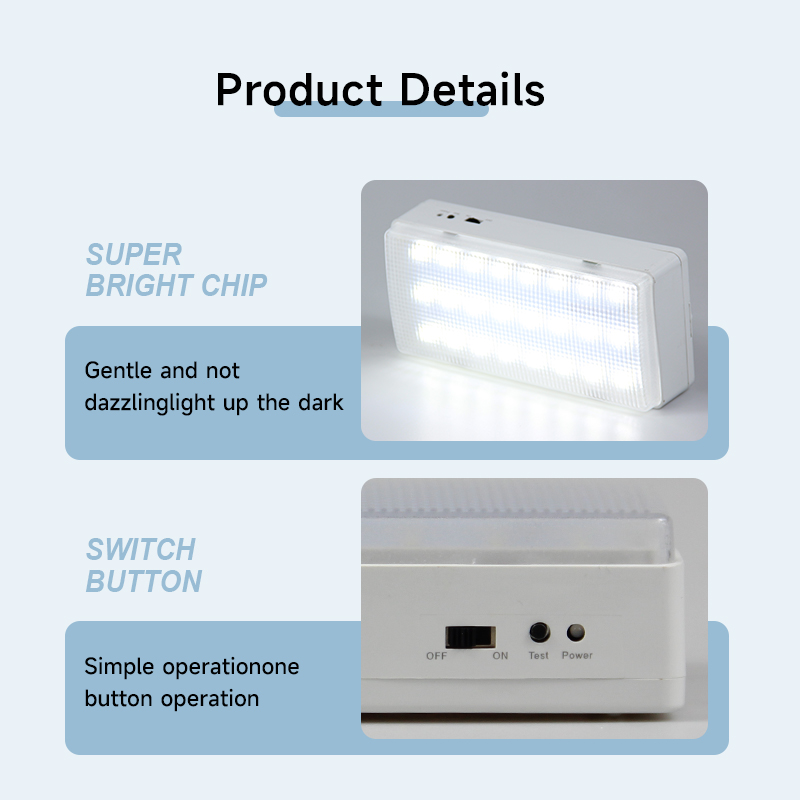 Wall-mounted Emergency Light P - Power Outage Light บทวิจารณ์และราคา