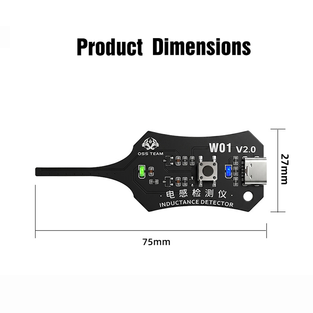 W01 Inductor Detector Tool Mot - Co Detector Plug บทวิจารณ์และราคา