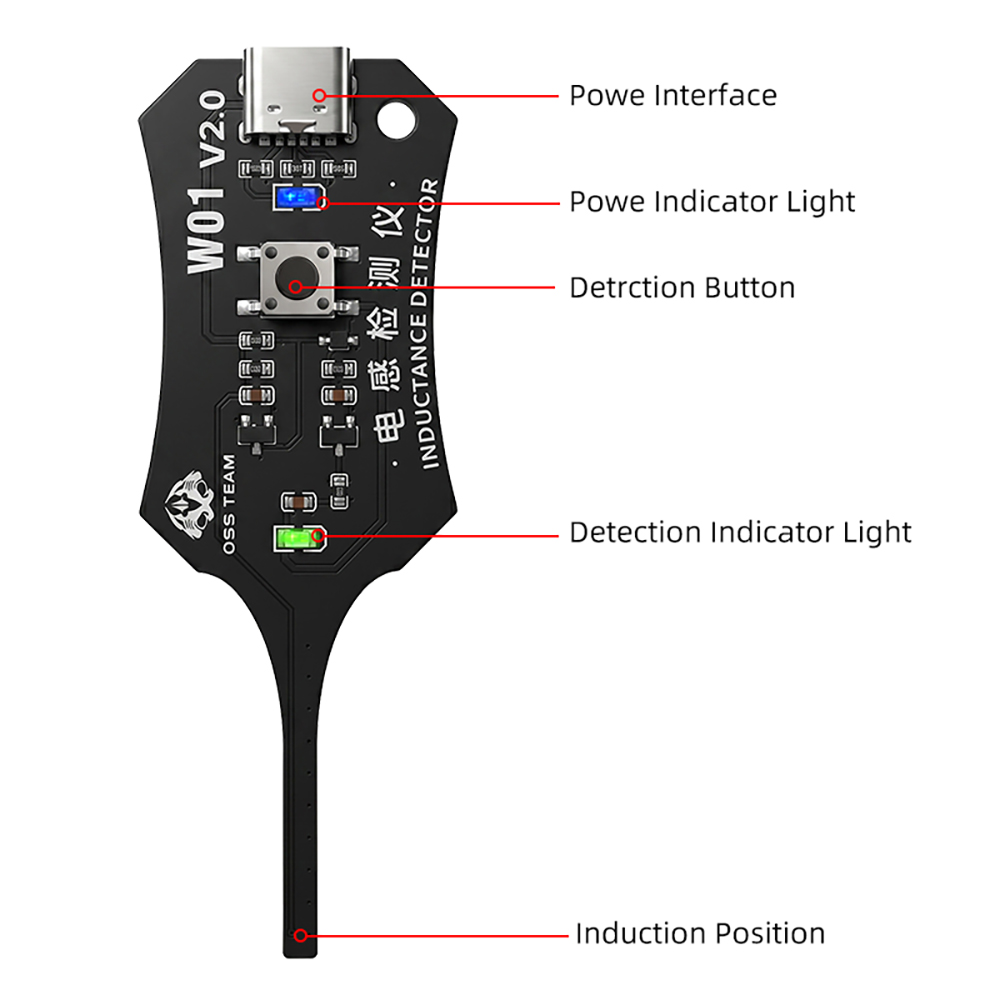 W01 Inductor Detector Tool Mot - Co Detector Plug บทวิจารณ์และราคา