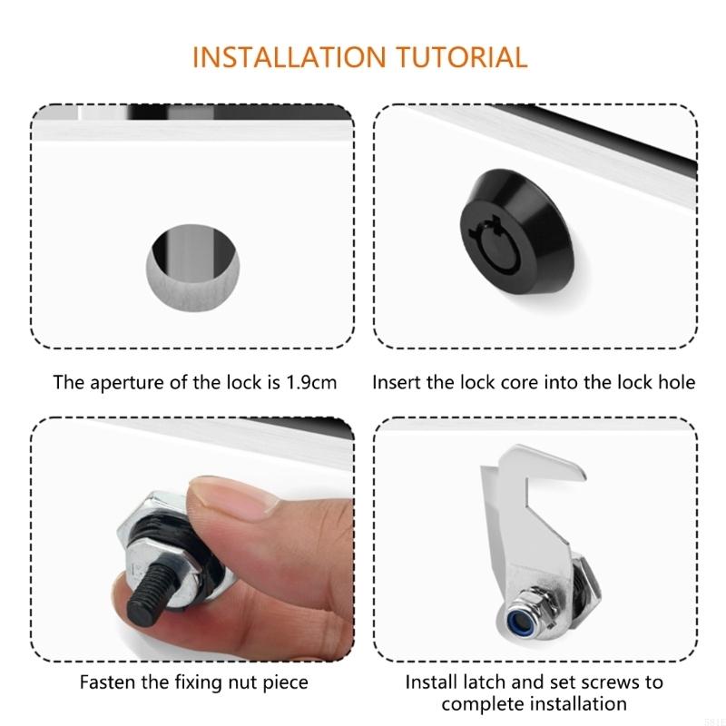 581E 2pcs Heavy Duty Tubulars  - Lockbox Key Secure บทวิจารณ์และราคา