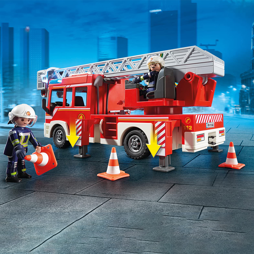 Fire Station With Aerial Ladde - Fire Escape Ladder บทวิจารณ์และราคา
