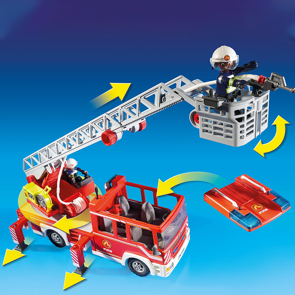 Fire Station With Aerial Ladde - Fire Escape Ladder บทวิจารณ์และราคา