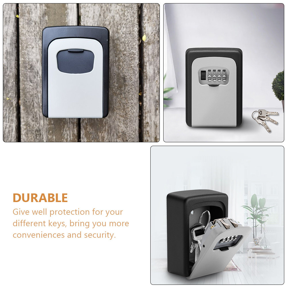 Wall Mount Key Lock Box Digita - Lockbox Key Secure บทวิจารณ์และราคา