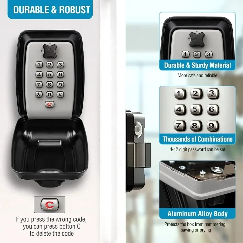 Password Key Lock Box Waterpro - Lockbox Key Secure บทวิจารณ์และราคา