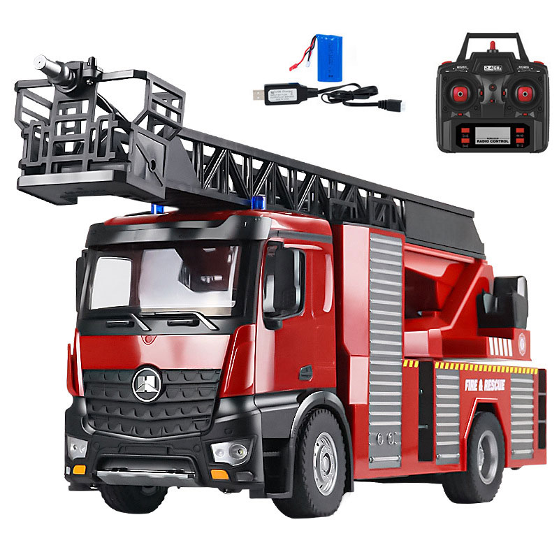 22CH RC Fire Truck with RC Aer - Fire Escape Ladder บทวิจารณ์และราคา