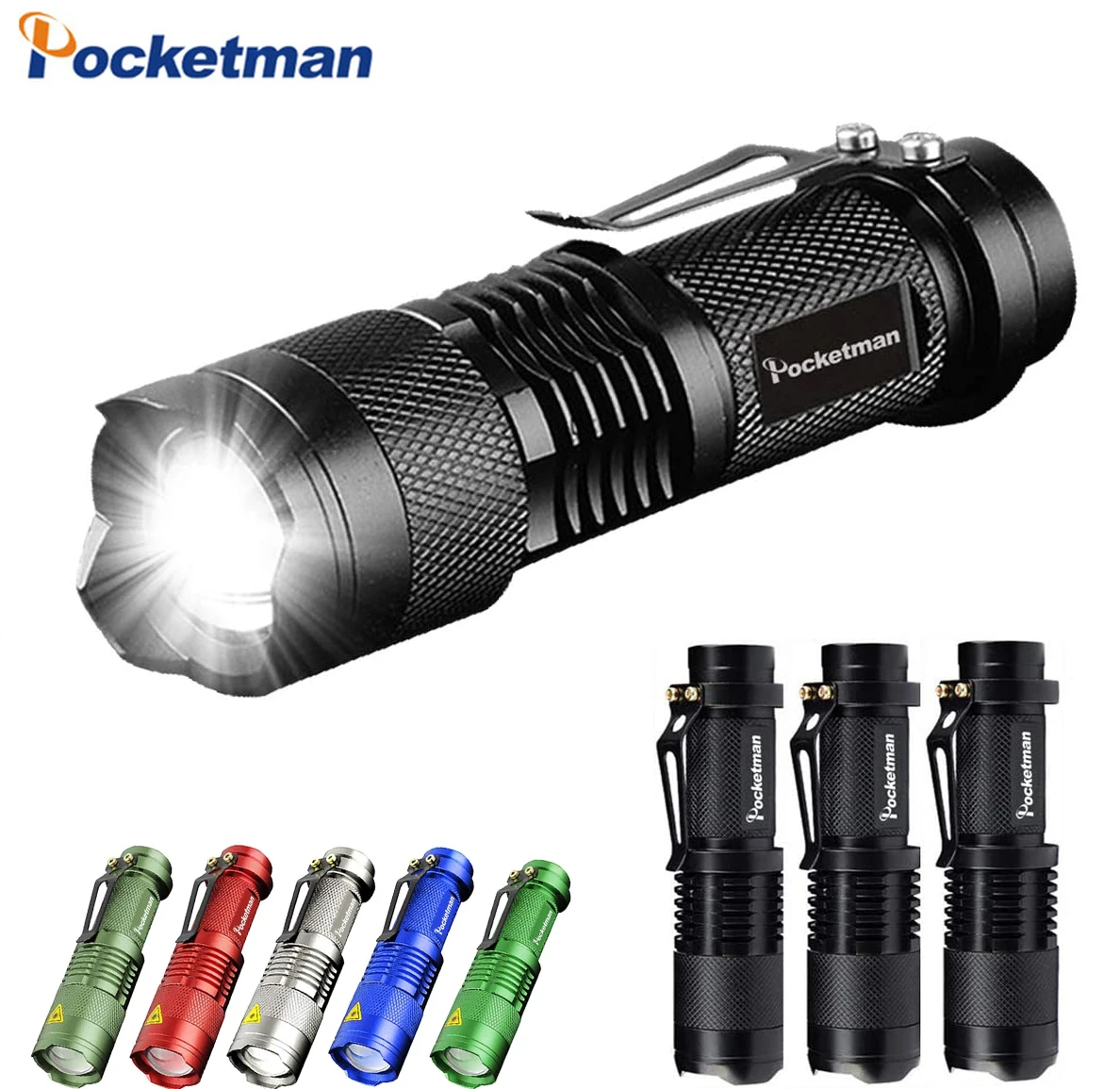 Portable Mini Q5 LED Flashligh - Power Outage Light บทวิจารณ์และราคา