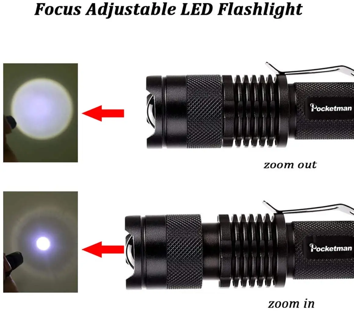 Portable Mini Q5 LED Flashligh - Power Outage Light บทวิจารณ์และราคา