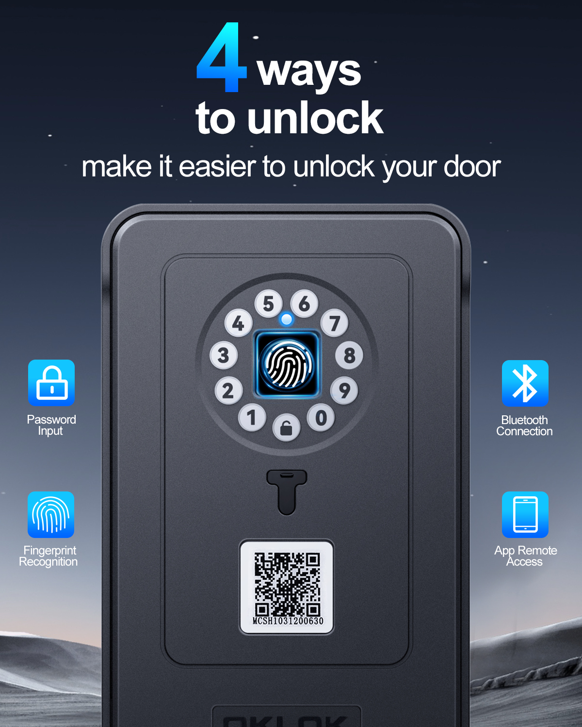 Wireless Smart lock Box Blueto - Lockbox Key Secure บทวิจารณ์และราคา