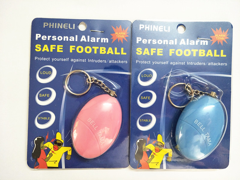 Egg-Shaped 140db Personal Keyr - Personal Alarm Keychain บทวิจารณ์และราคา