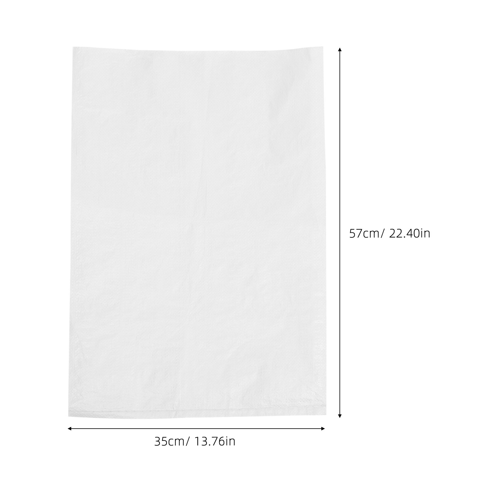 5pcs 30x60 Bright White Coated - Flood Barrier Bag บทวิจารณ์และราคา