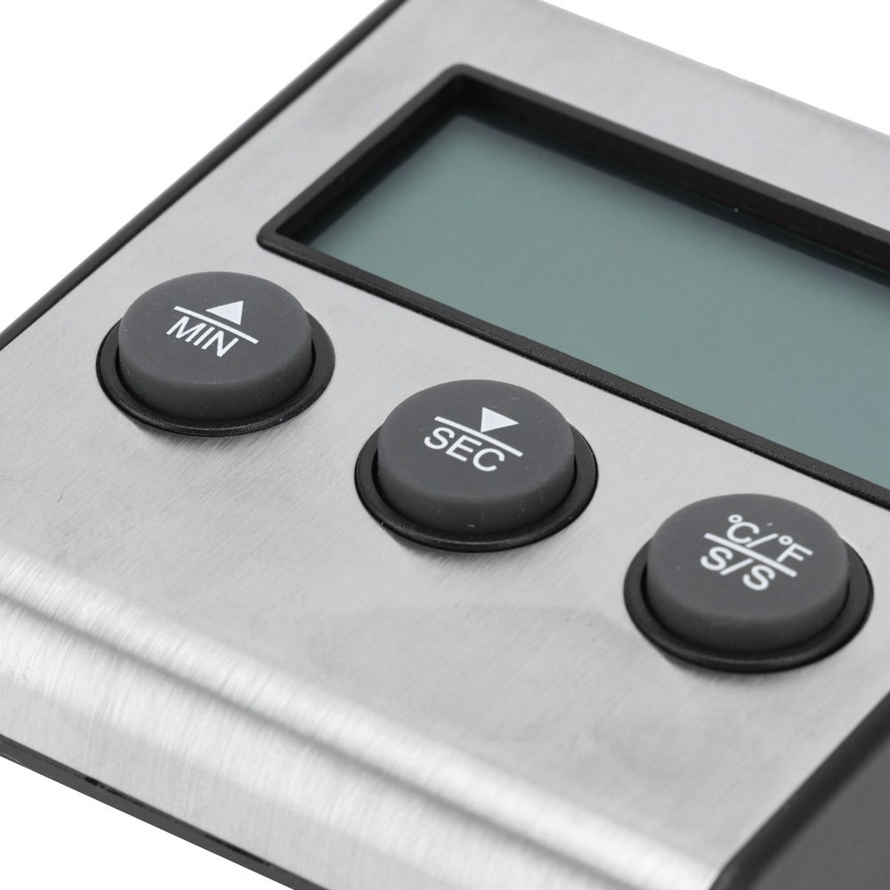 Silver Digital BBQ Meat Thermo - Pool Alarm Float บทวิจารณ์และราคา