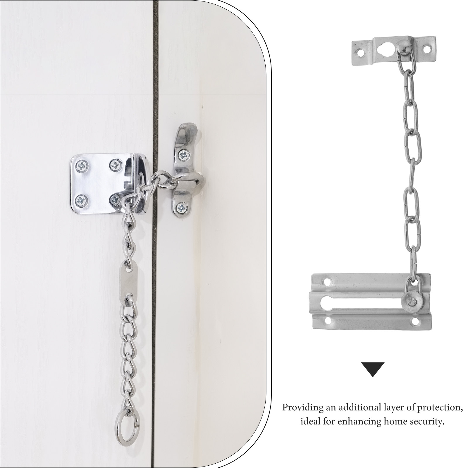Heavy Duty Door Chain Lock Ant - Security Chain Door บทวิจารณ์และราคา