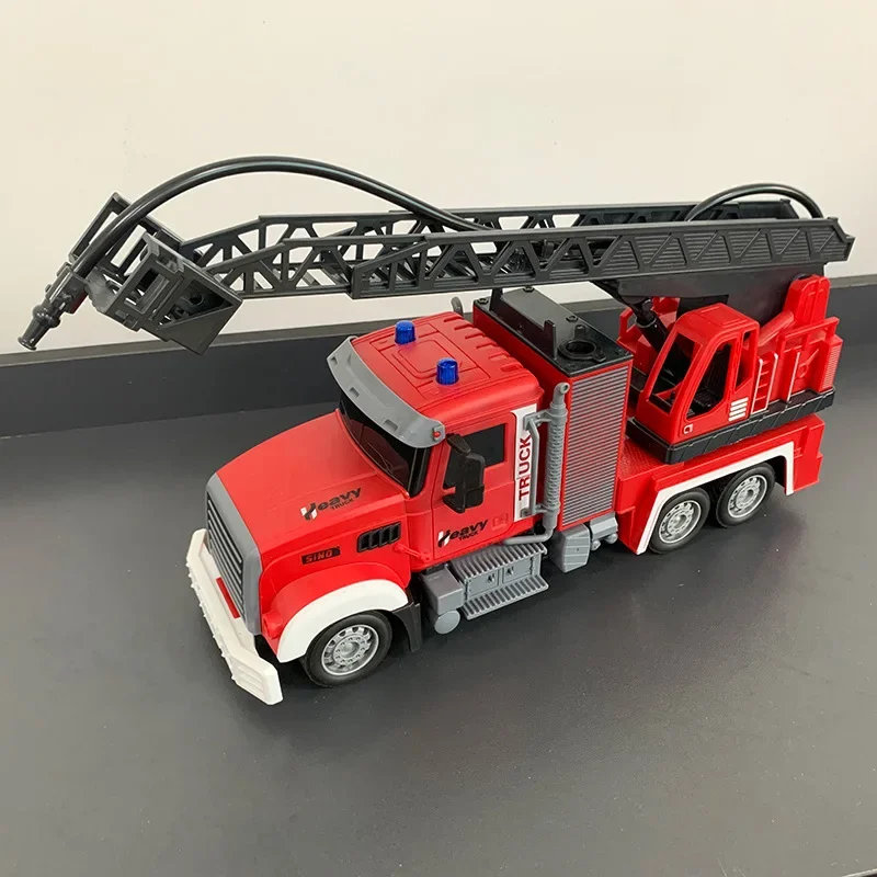 2.4G RC Fire Engine Car with S - Fire Escape Ladder บทวิจารณ์และราคา