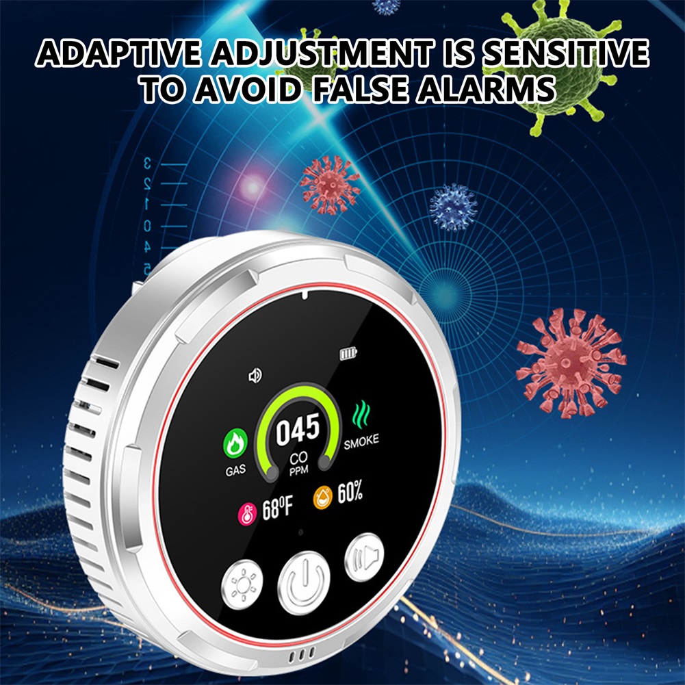 Home Safety Alarm,5 in 1 Carbo - Co Detector Plug บทวิจารณ์และราคา