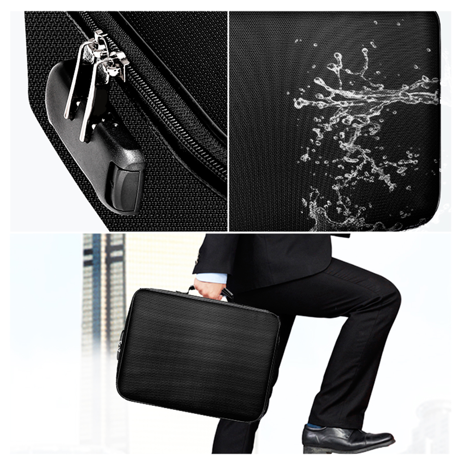 Fireproof Document Bag with Lo - Fire Safe Document บทวิจารณ์และราคา