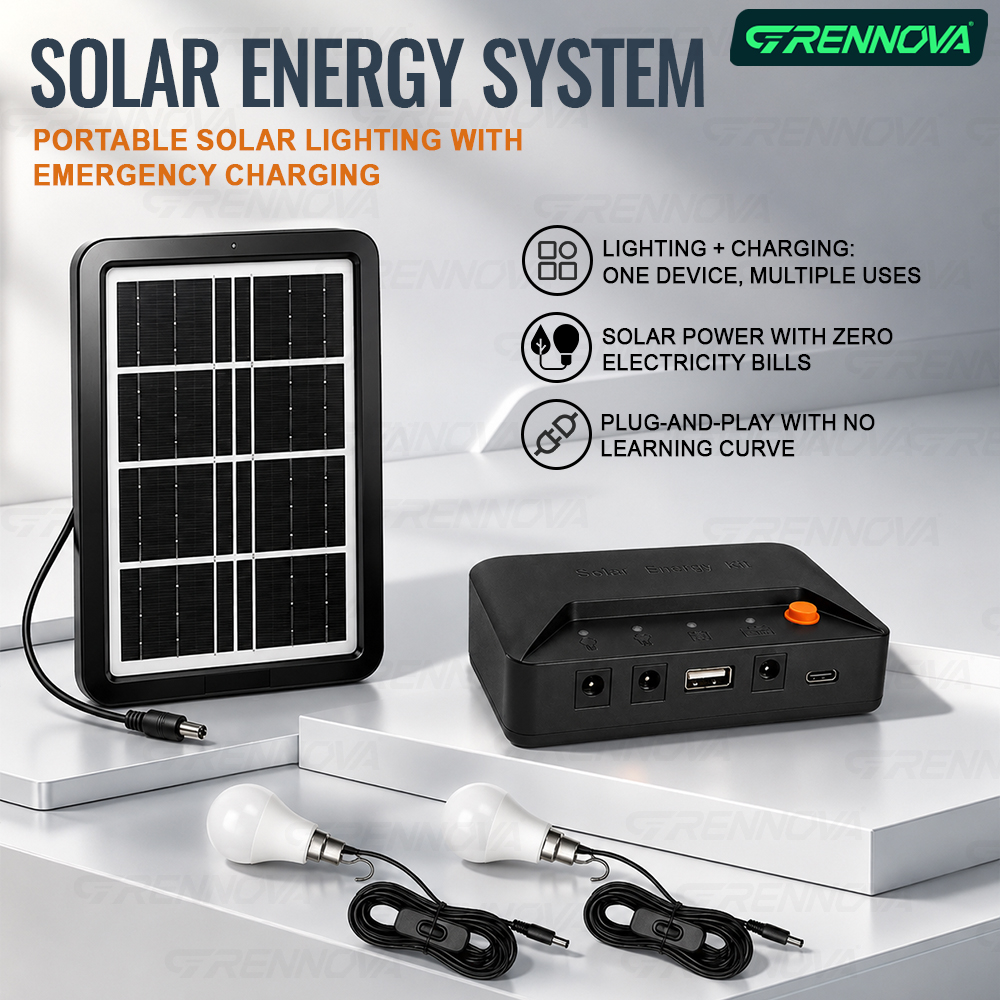 Grennova Portable Complete Sol - Power Outage Light บทวิจารณ์และราคา