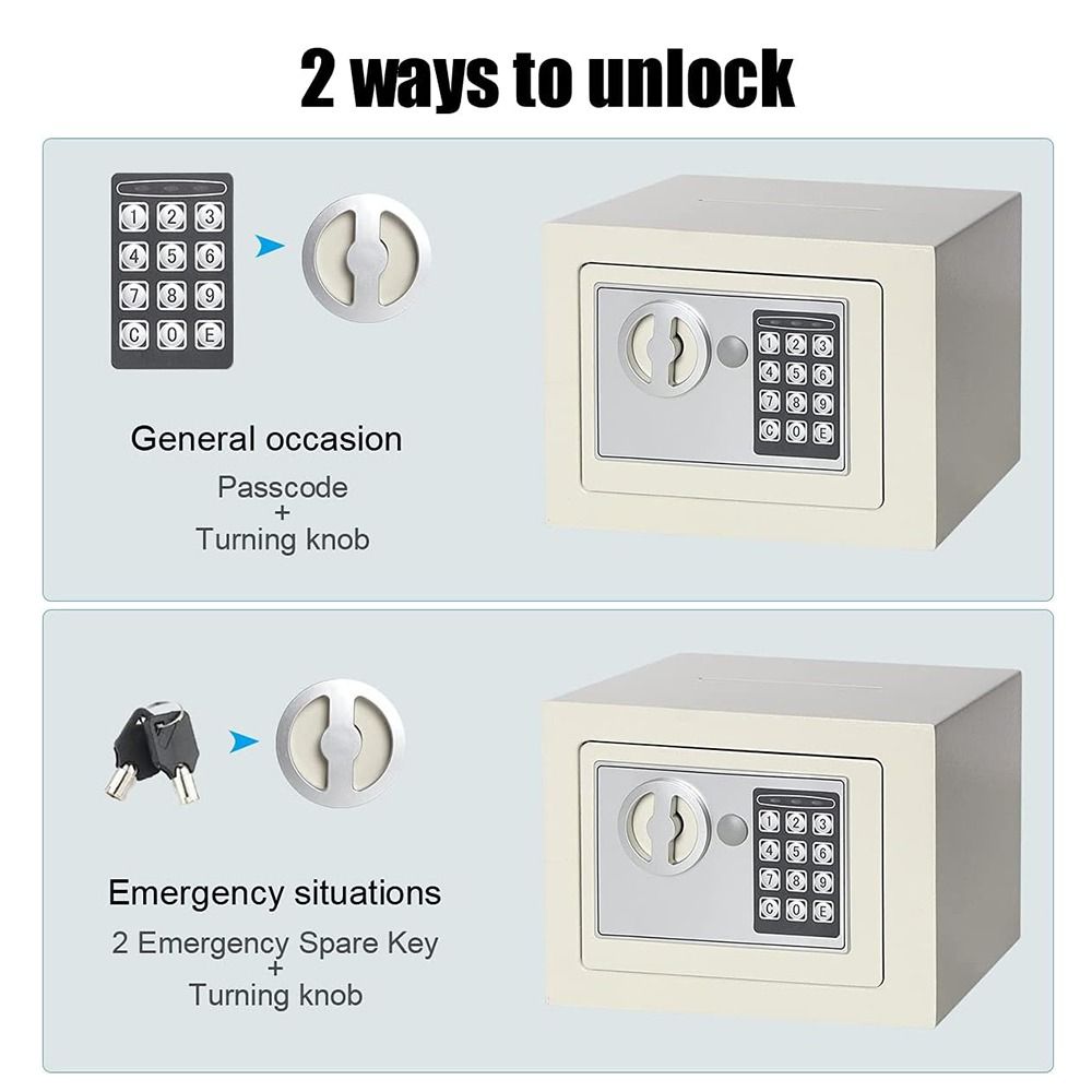 Anti-Theft Piggy Bank Password - Lockbox Key Secure บทวิจารณ์และราคา