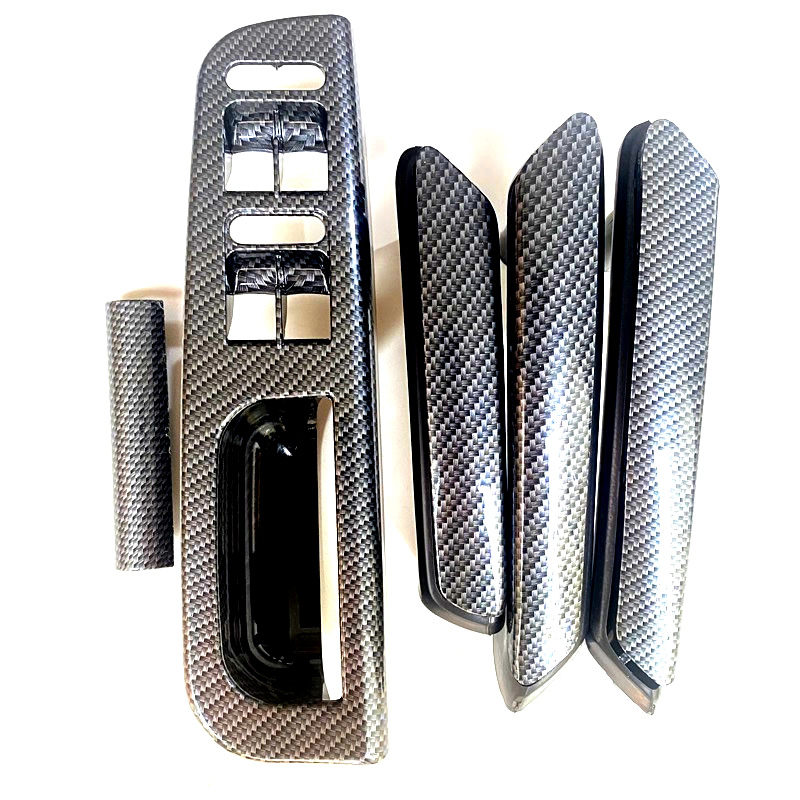 Carbon fiber pattern door hand - Window Lock Bar บทวิจารณ์และราคา