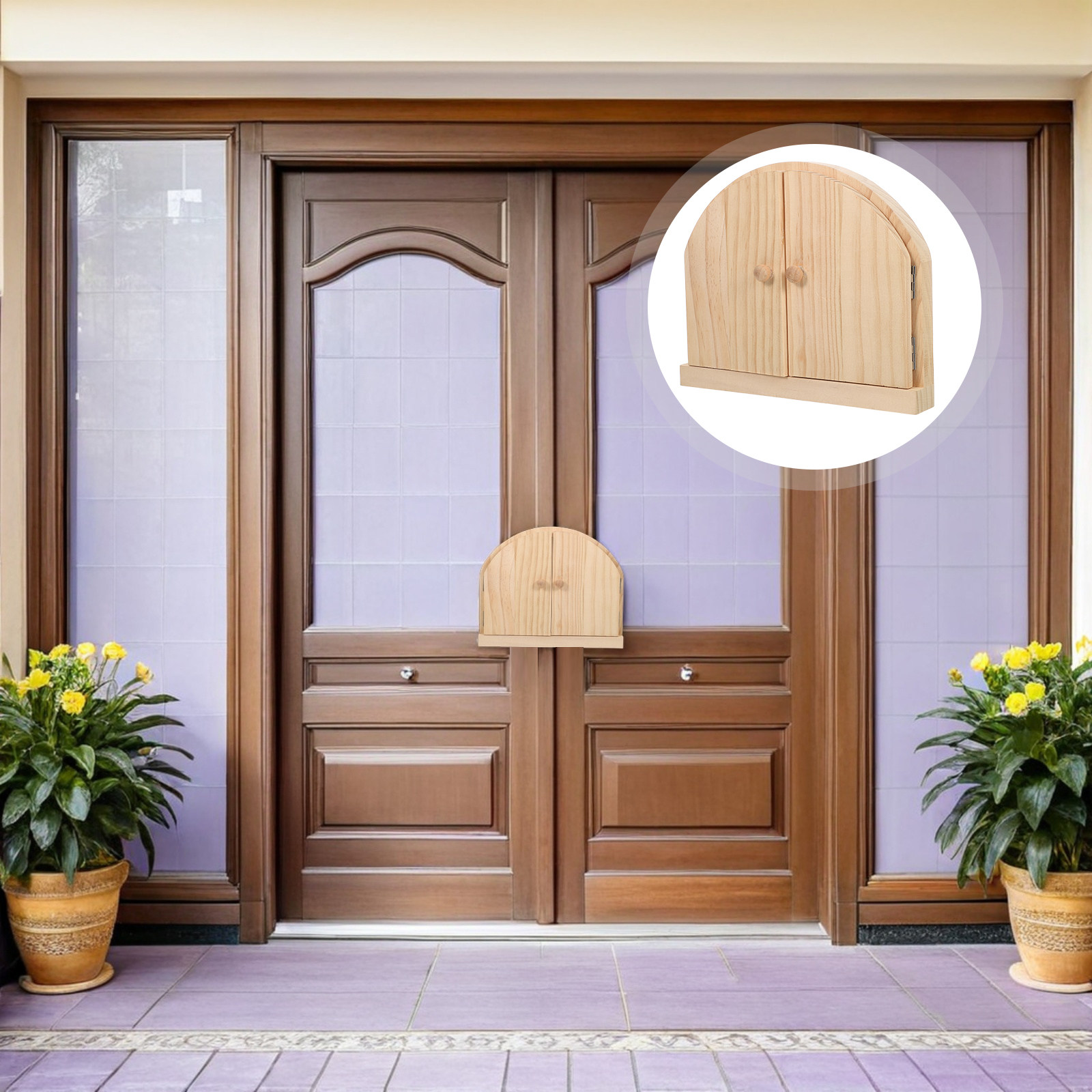 Solid Wood Fairy Door Light Sw - Outlet Cover Baby บทวิจารณ์และราคา