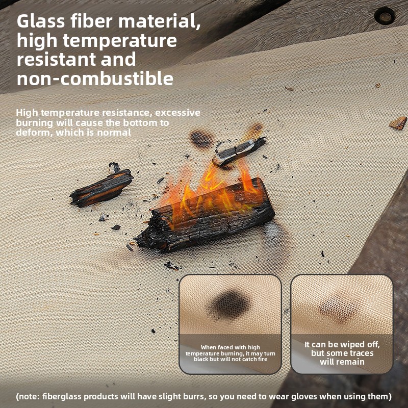 Outdoor Camping Fireproof Clot - Fire Blanket Kitchen บทวิจารณ์และราคา