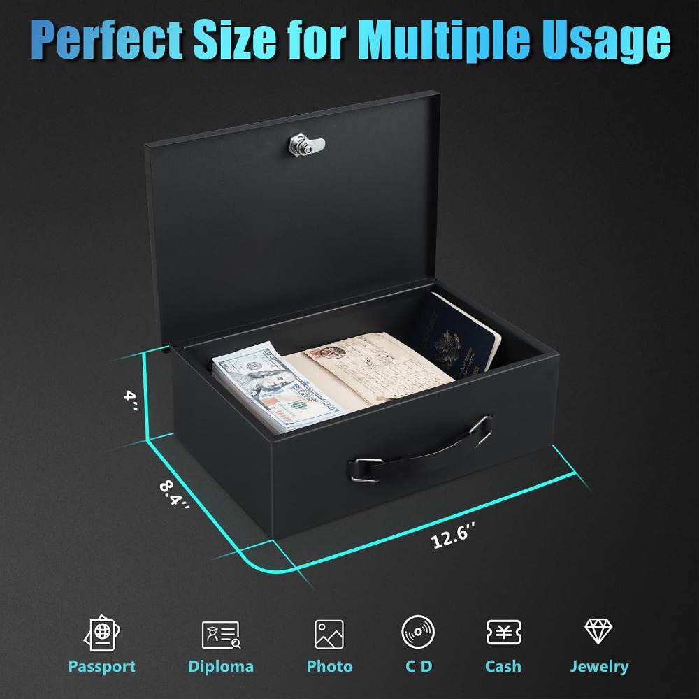 Fire Resistant Safe Box with K - Fire Safe Document บทวิจารณ์และราคา