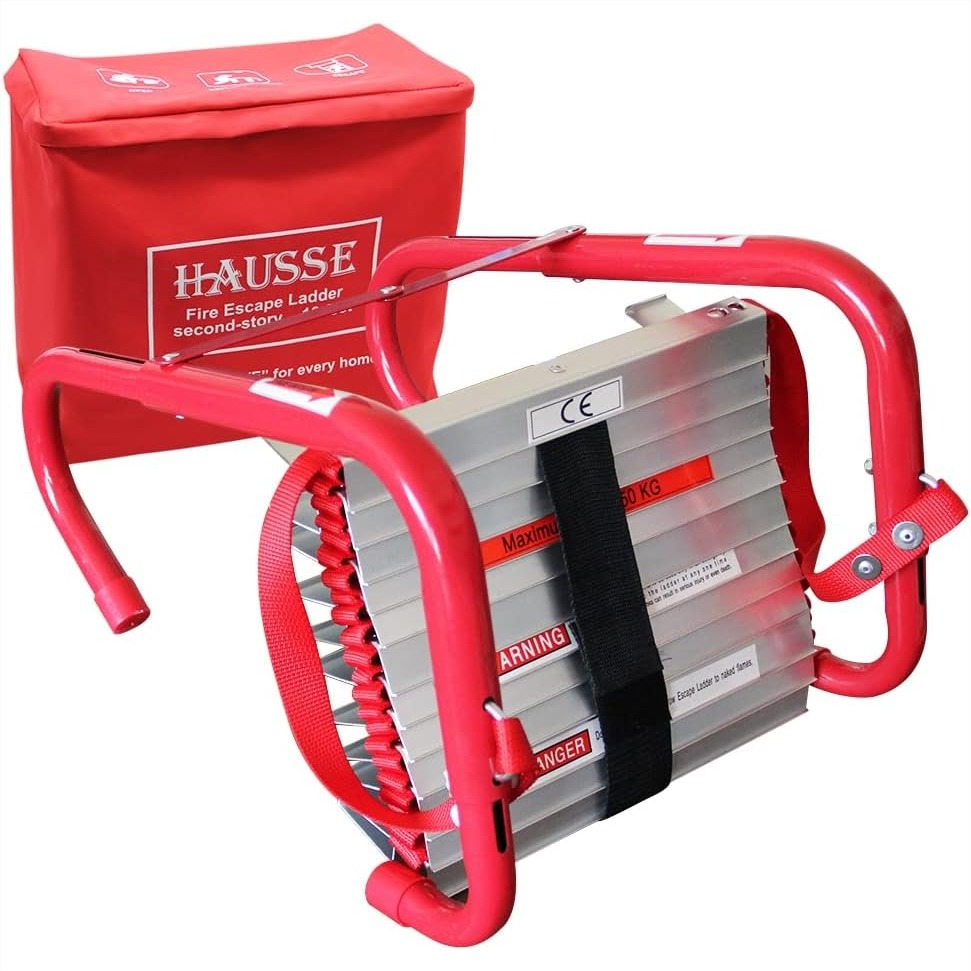 Retractable 2 Story Fire Escap - Fire Escape Ladder บทวิจารณ์และราคา