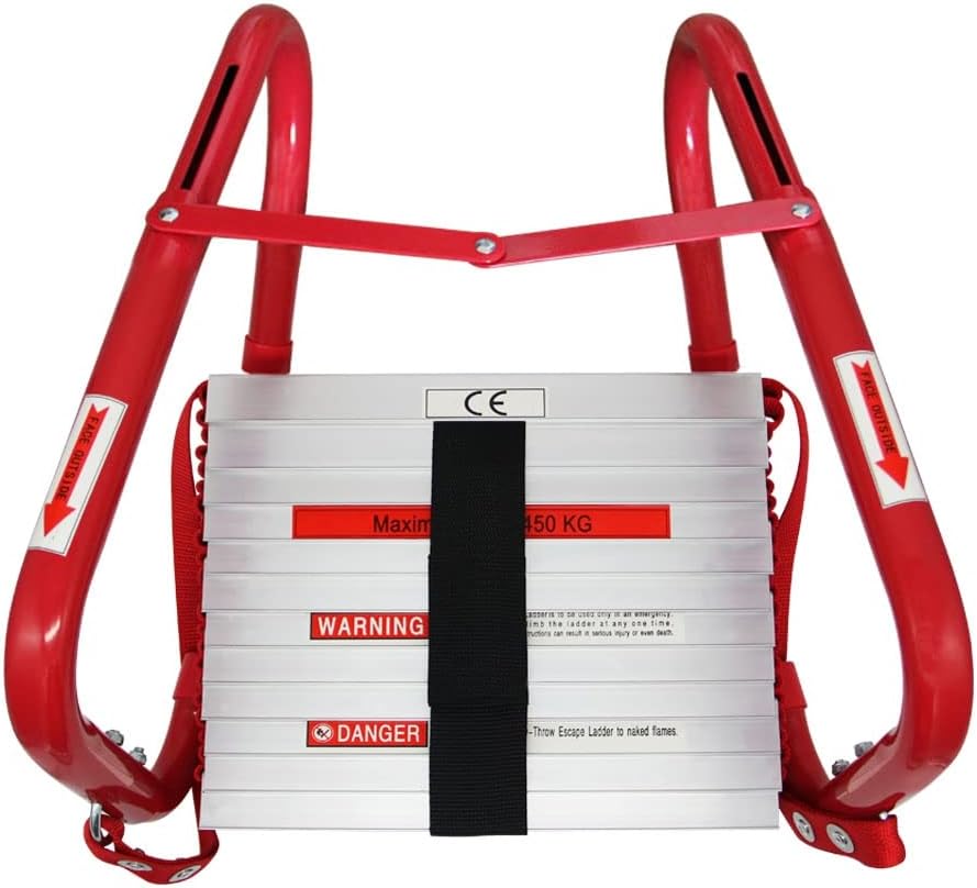 Retractable 2 Story Fire Escap - Fire Escape Ladder บทวิจารณ์และราคา