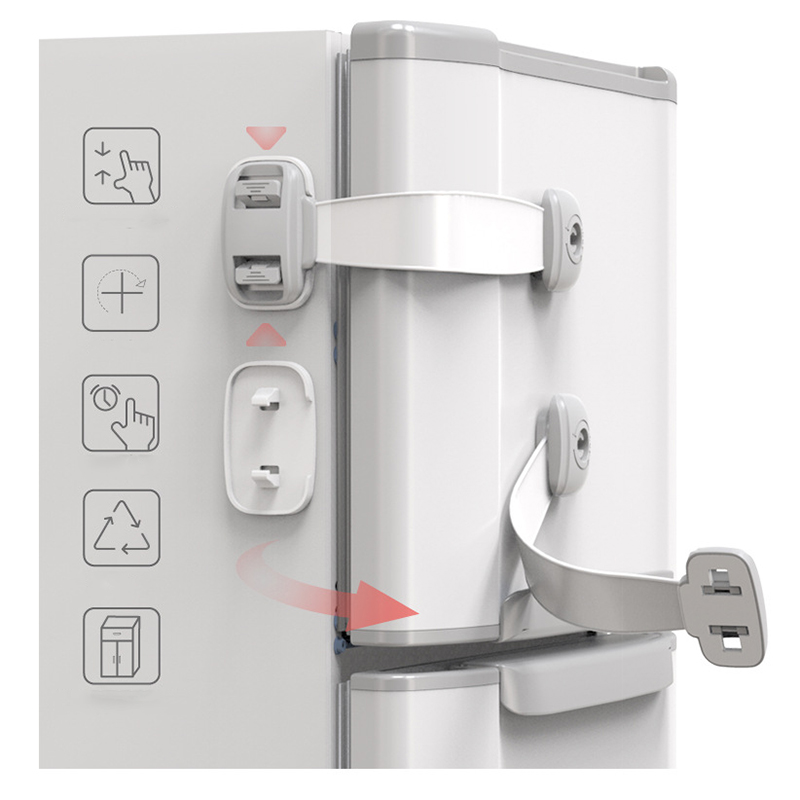 1/4 PCS Baby Safety Drawer Doo - Medicine Cabinet Lock บทวิจารณ์และราคา
