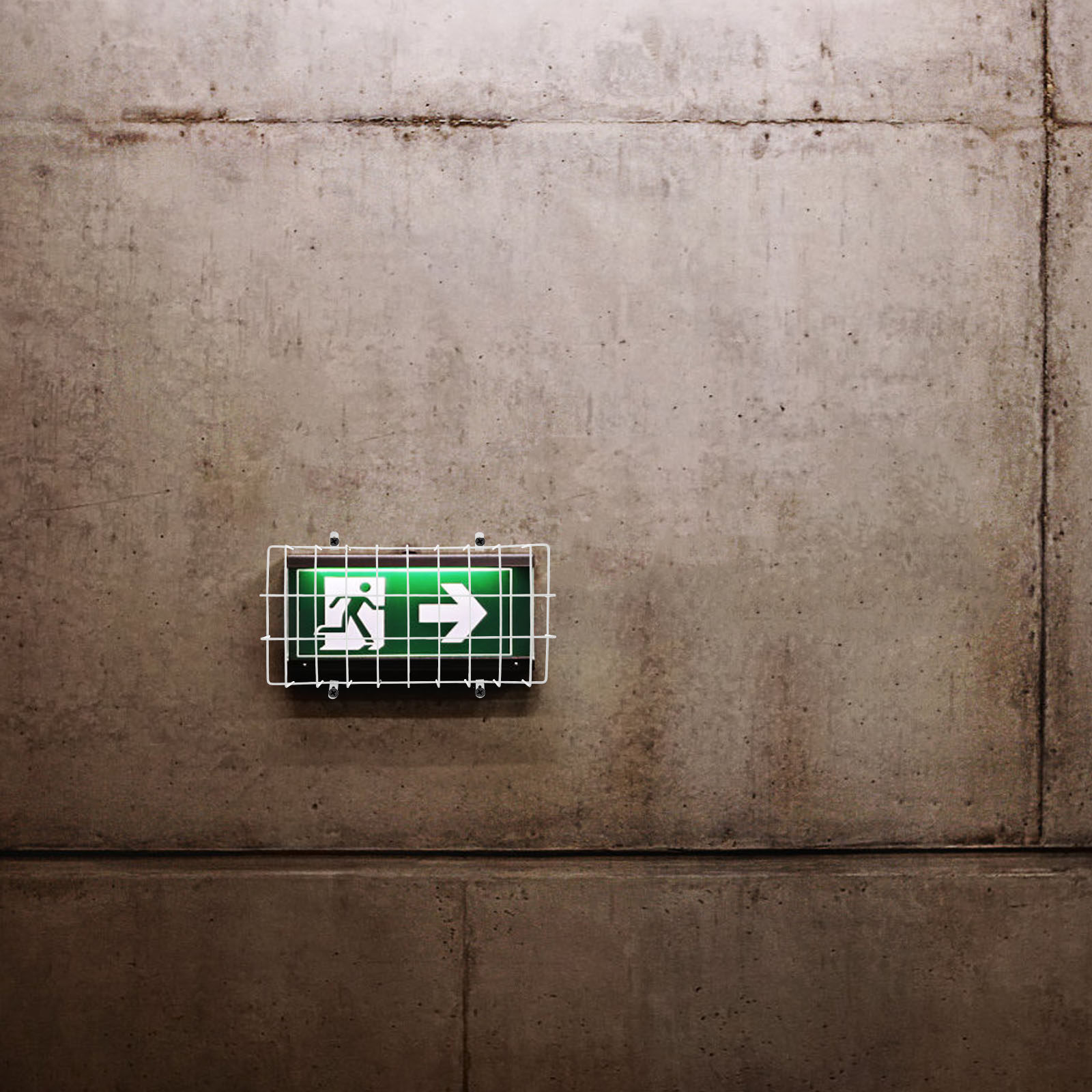 Stainless Steel Exit Sign Prot - Emergency Exit Sign บทวิจารณ์และราคา