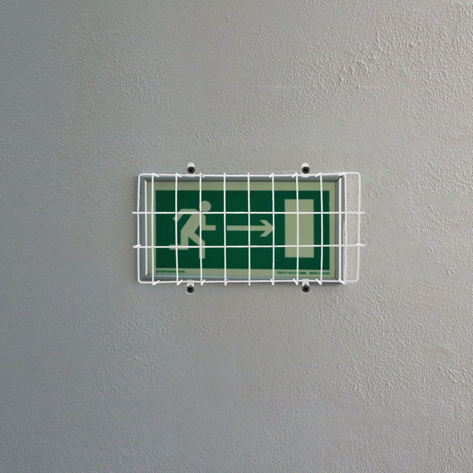 Stainless Steel Exit Sign Prot - Emergency Exit Sign บทวิจารณ์และราคา