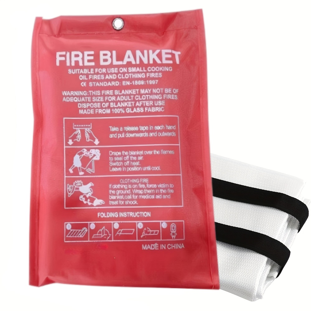 Fire Blanket / Emergency FireB - Fire Blanket Kitchen บทวิจารณ์และราคา