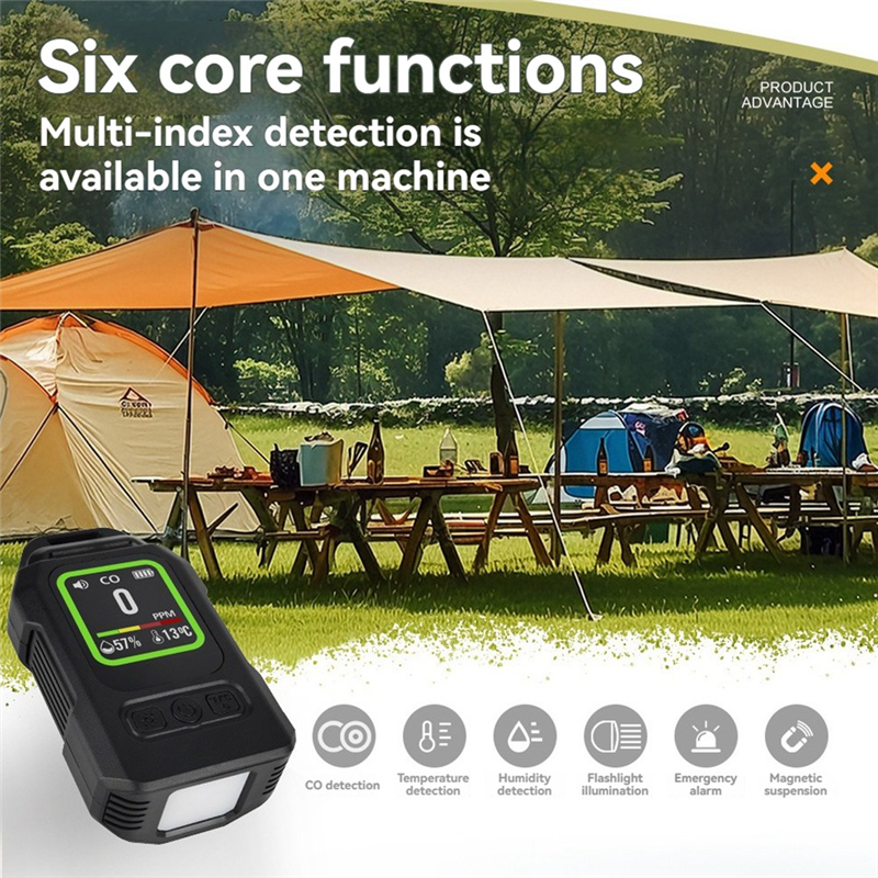 A76X-Carbon Monoxide Detector  - Co Detector Plug บทวิจารณ์และราคา