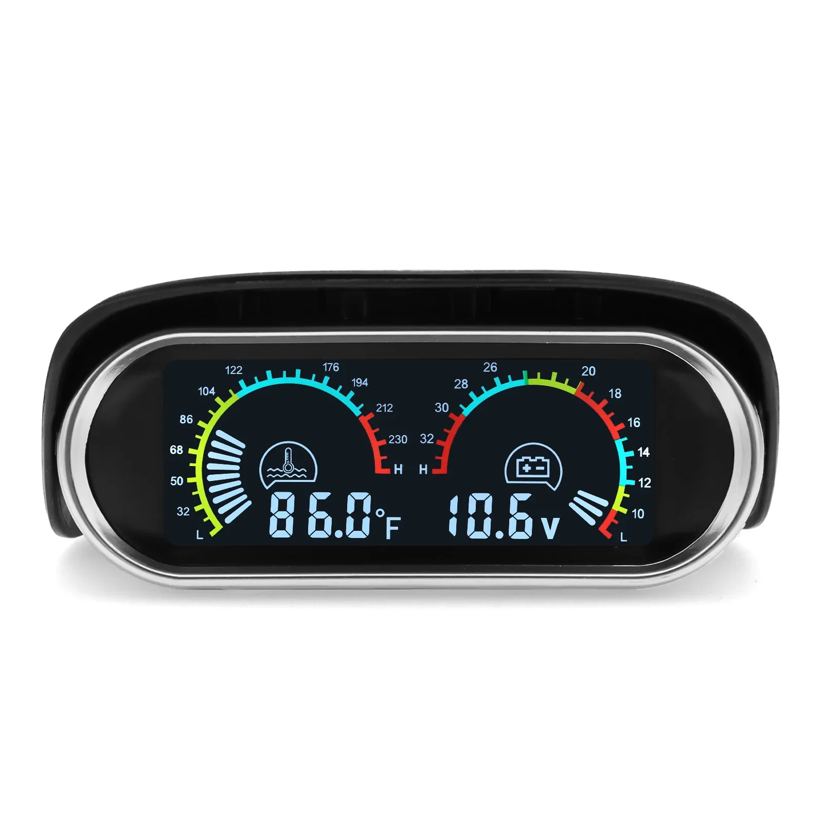 2 in1 LCD Car Digital ALARM Ga - Water Alarm Sensor บทวิจารณ์และราคา