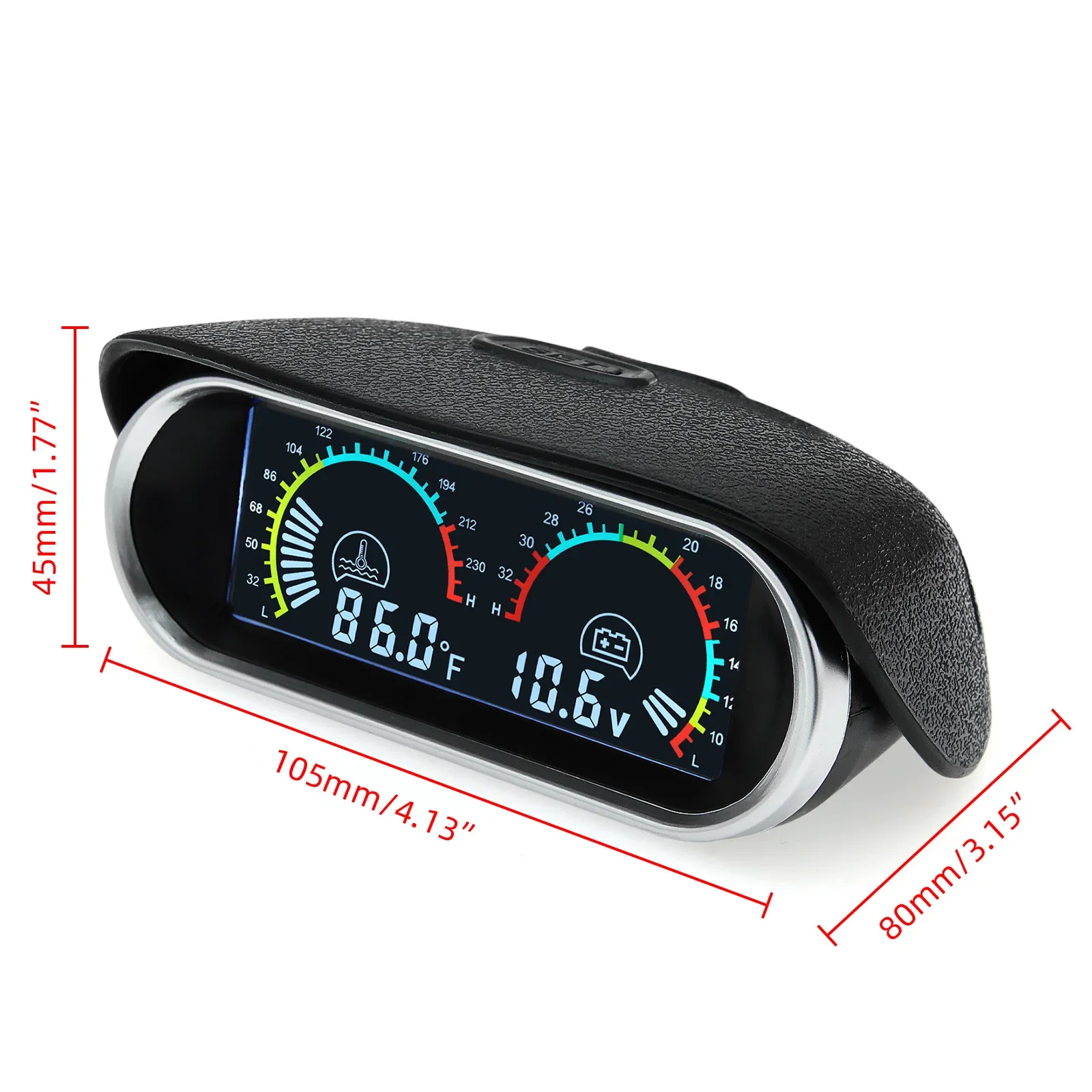 2 in1 LCD Car Digital ALARM Ga - Water Alarm Sensor บทวิจารณ์และราคา