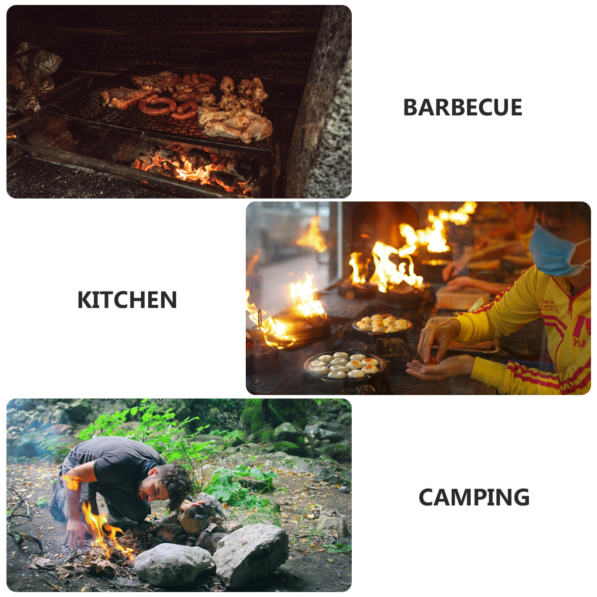 1Pcs Fireproof Blanket Portabl - Fire Blanket Kitchen บทวิจารณ์และราคา