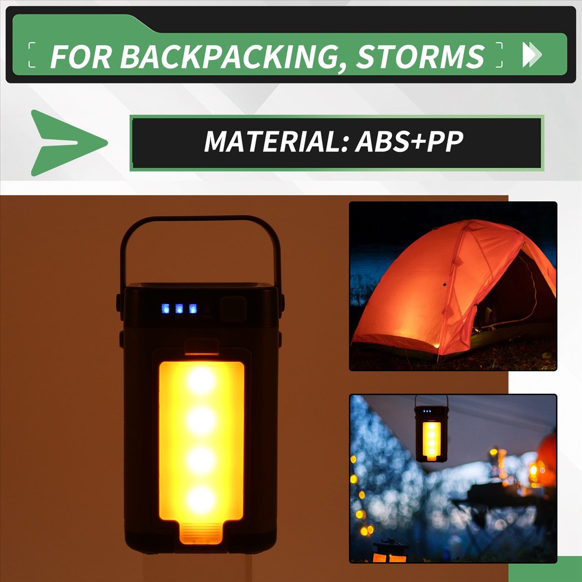 X08A Foldable LED Camping Lant - Power Outage Light บทวิจารณ์และราคา